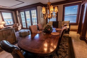 Penthouse dining room table