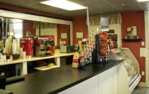 Interior coffee shop