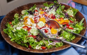 strawberry goat cheese salad