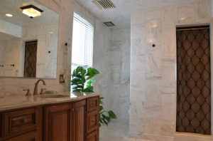 penthouse bathroom marble interior