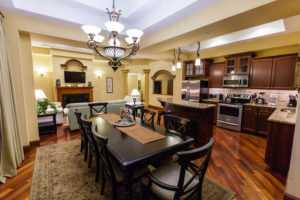 promenade kitchen and dining area